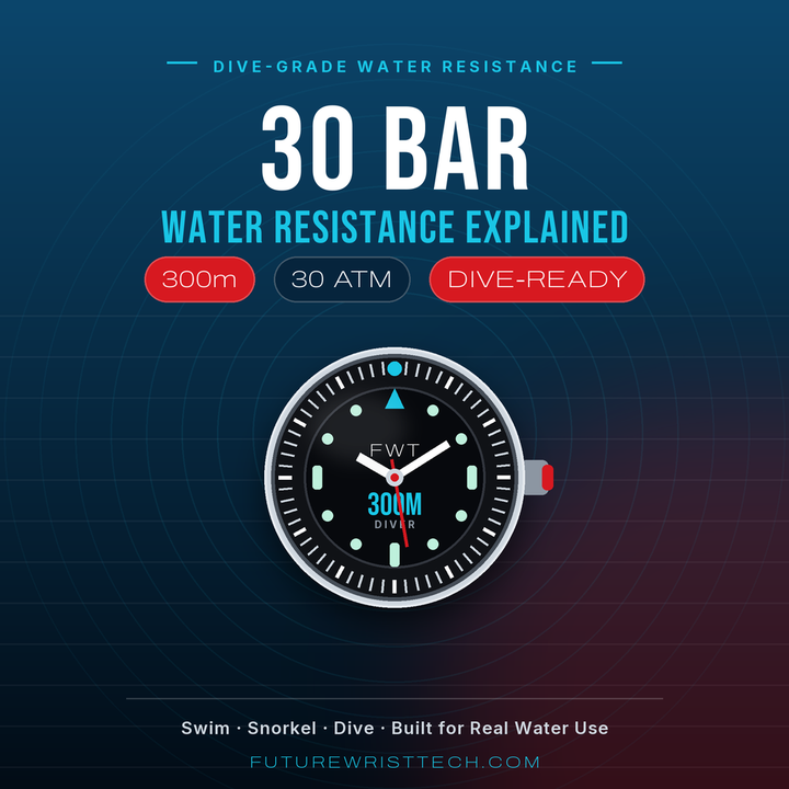 30 Bar Water Resistance: How Deep Is 300m & What It Means