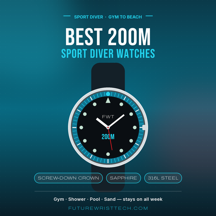 7 Best 200m Sport Diver Watches for Everyday Wear (2026)