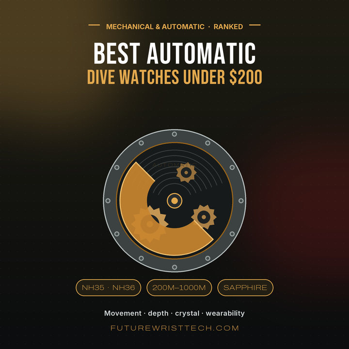 Best Automatic Dive Watches Under $200 (NH35 & NH36 Picks)