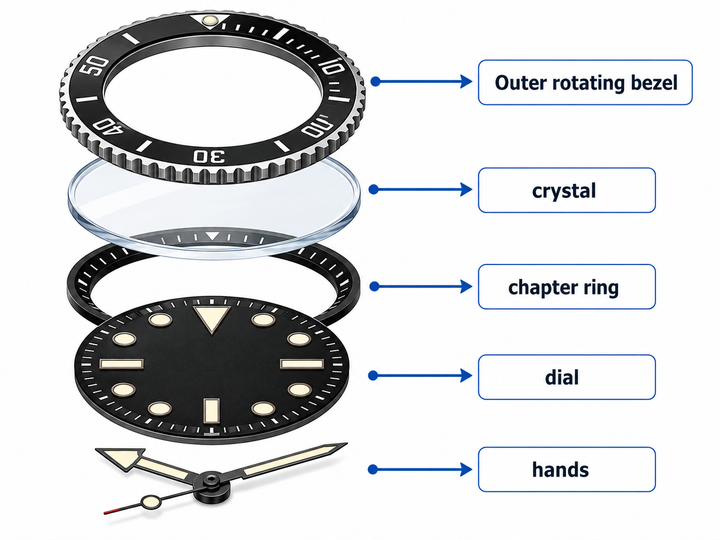 What Is a Chapter Ring on a Dive Watch