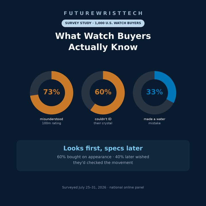 What Watch Buyers Actually Know: 2026 Survey of 1,000