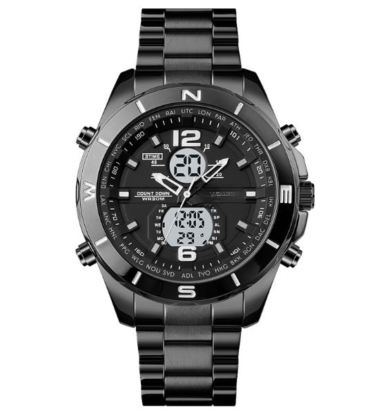 Buy 1 Get 1 Free | Adult Multi-Sport Smartwatch + Triple Time Watch