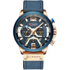 Rose Gold/Blue