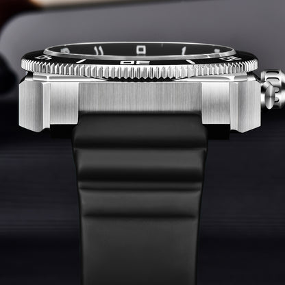 AbyssRift 100M Automatic 49mm Miyota 8215 Men’s Dive-Style Watch with Sapphire Crystal