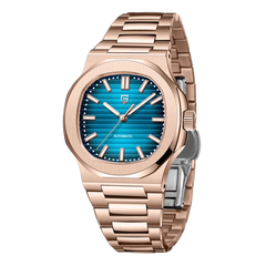 Rose Gold Blue