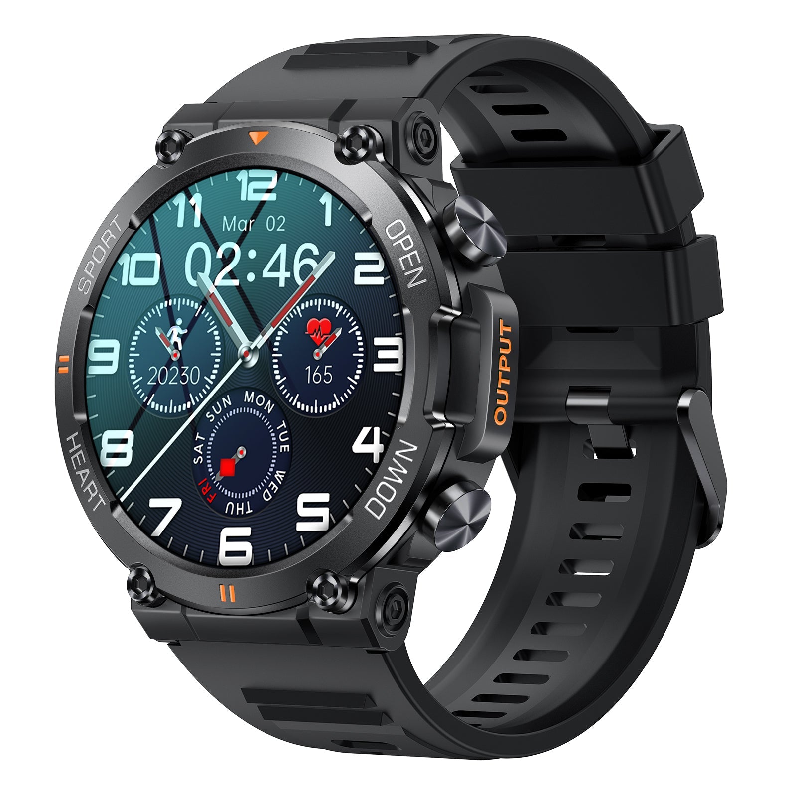 Versatile Smartwatch: Fitness Tracking & Health | S-Raptor 3 R – Future ...